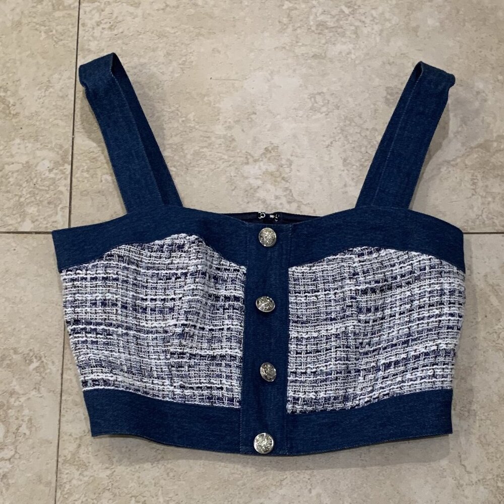 Bebe Crop Top Size 4